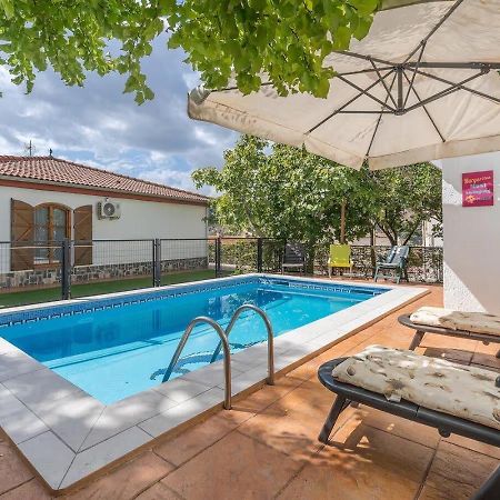 Casa Rural Vistablanca En Una Sola Planta Con Bonitas Vistas Y Piscina - Junto A La Capital Y La Alhambra 塞内斯·德拉维加 外观 照片