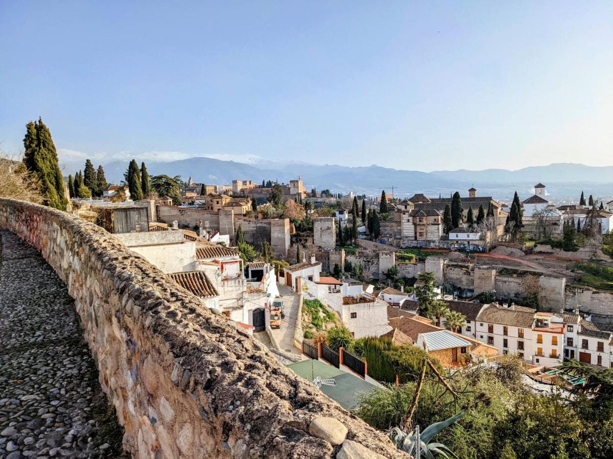 Casa Rural Vistablanca En Una Sola Planta Con Bonitas Vistas Y Piscina - Junto A La Capital Y La Alhambra 塞内斯·德拉维加 外观 照片