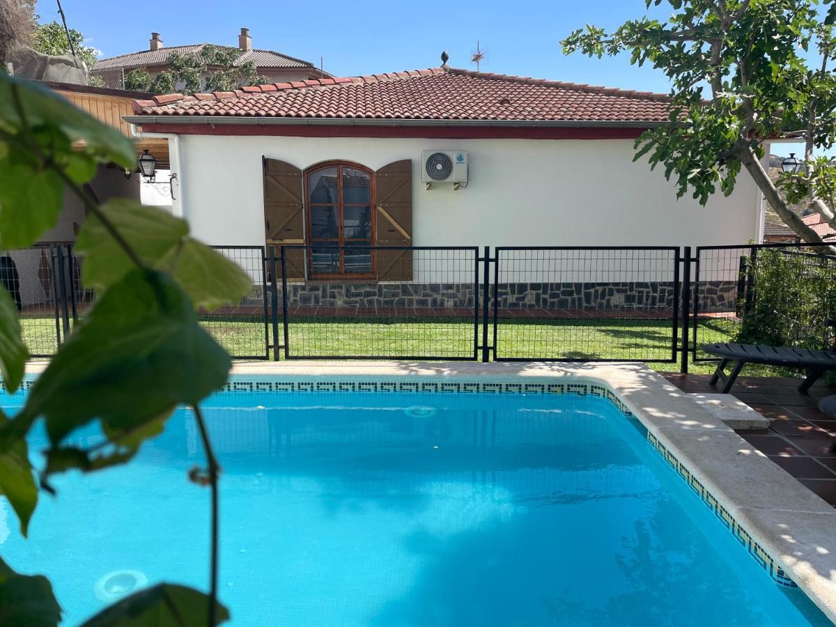 Casa Rural Vistablanca En Una Sola Planta Con Bonitas Vistas Y Piscina - Junto A La Capital Y La Alhambra 塞内斯·德拉维加 外观 照片