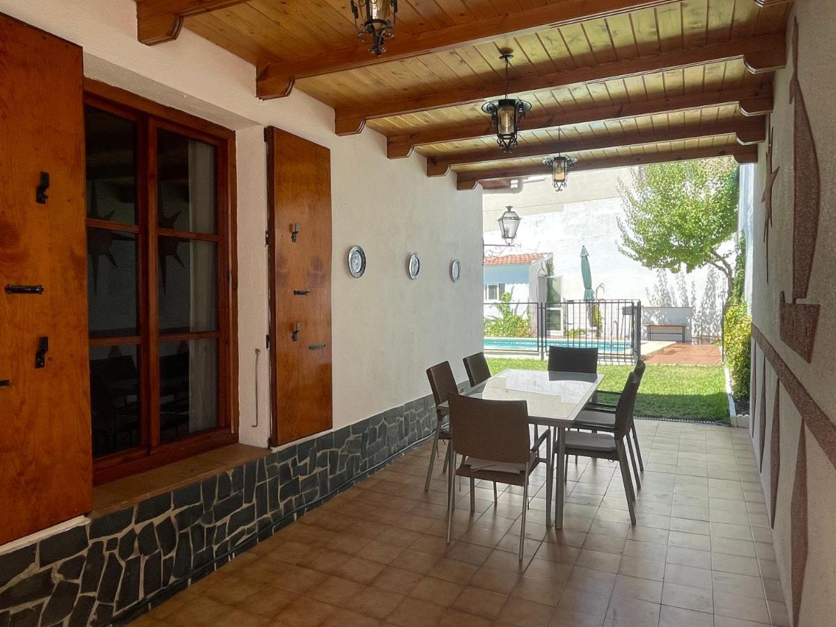 Casa Rural Vistablanca En Una Sola Planta Con Bonitas Vistas Y Piscina - Junto A La Capital Y La Alhambra 塞内斯·德拉维加 外观 照片