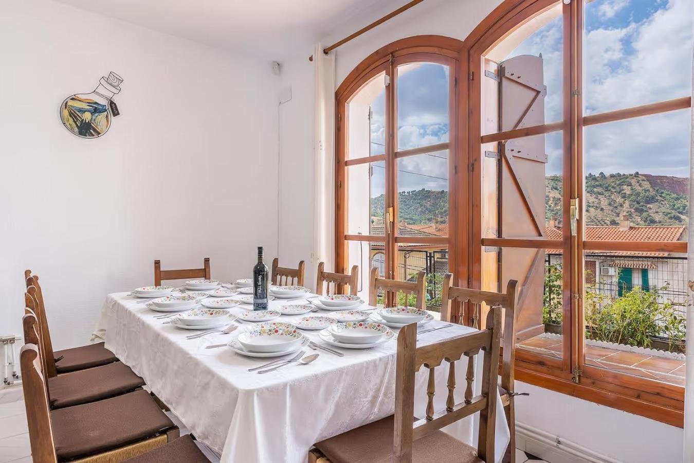 Casa Rural Vistablanca En Una Sola Planta Con Bonitas Vistas Y Piscina - Junto A La Capital Y La Alhambra 塞内斯·德拉维加 外观 照片