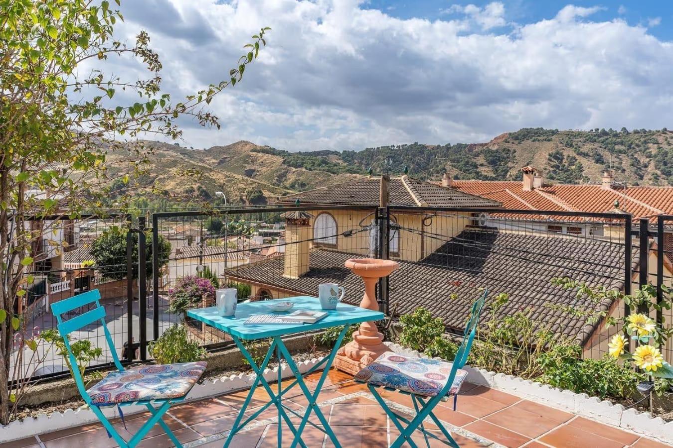 Casa Rural Vistablanca En Una Sola Planta Con Bonitas Vistas Y Piscina - Junto A La Capital Y La Alhambra 塞内斯·德拉维加 外观 照片